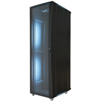 Video Mount Products 42U Floor Cabinet 1000mm deep empty